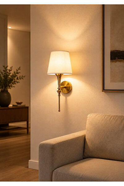 Generic Brand Modern Single Wall Lighting Fixture in Oil Finish – 1 X E14 Bulb