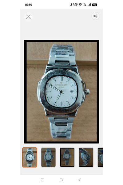 piratikcozumshop Men's Watch Patek Philippe – Automatic Timepiece, a Breeze o...