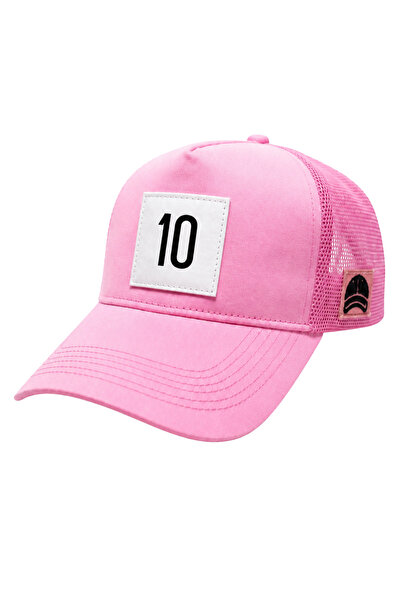 all hats قبعة بيسبول شبكية بتفاصيل مكونة من 10 قطع