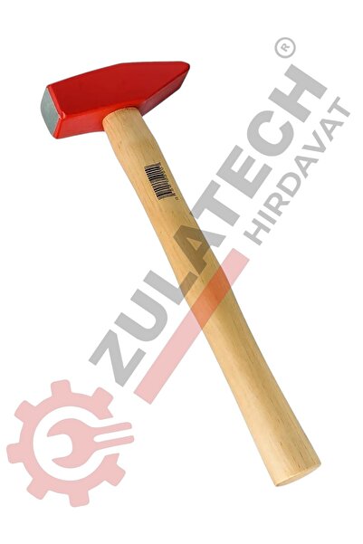 ZULATECH HIRDAVAT Ahşap Saplı Çekiç, Tesviyeci Çekici 100 Gr