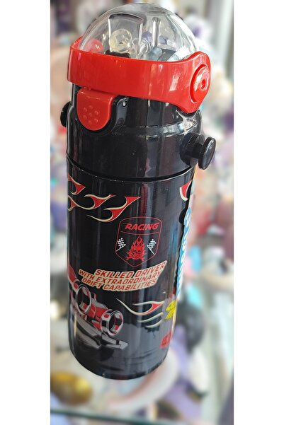 ada çanta kırtasiye Stainless Steel 550ml Water Bottle with Straw and Strap G...