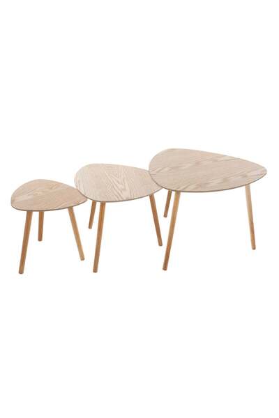 Atmosphera Mese stivuibile "Mileo" - L.39/47/60 cm