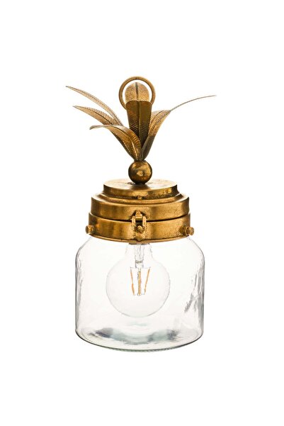 Atmosphera Lampă LED "Ananas" - Auriu, H.33 cm