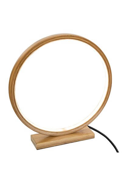 Atmosphera Lampă LED  "Stela " - Bambus, H.32 cm