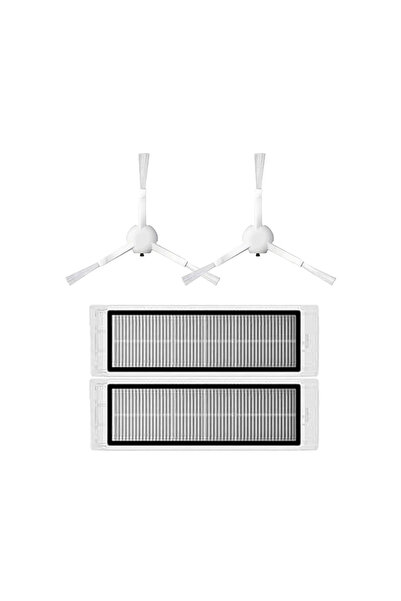 LİN GRUP Set de 4 piese de schimb compatibile cu aspiratorul robot Xiaomi Vac...