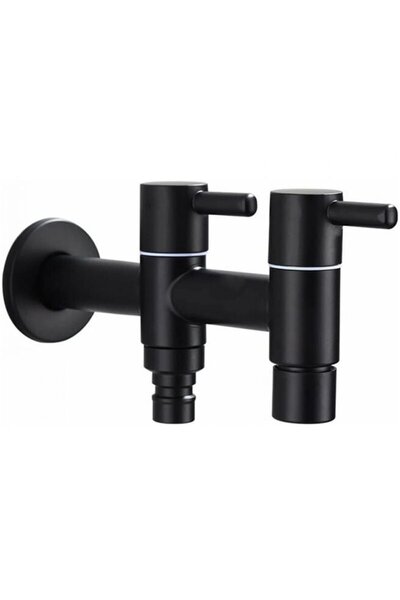 STARSTAR Wall - mounted cold water faucet - Stainless steel extended washbasi...