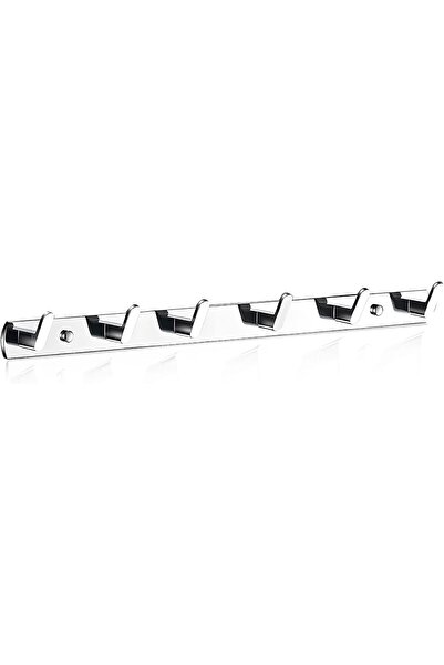 STARSTAR 304 Stainless Steel Wall-Mounted Coat Rack (3/4/5/6 Hooks),Towel Rac...