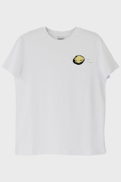 lofux Astroid White T-Shirt