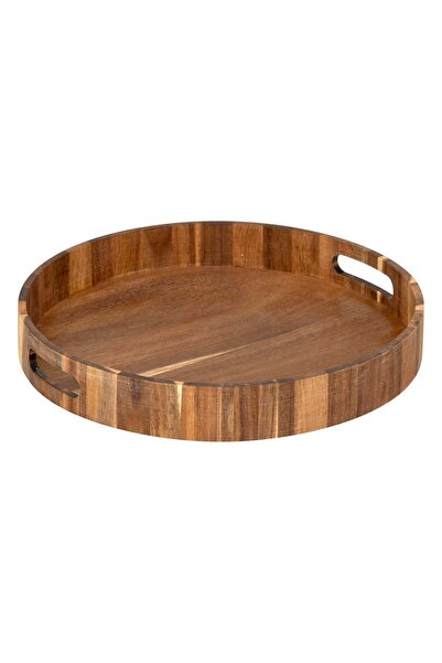 FİVE Tavă rotundă, D.35 cm - Salcâm