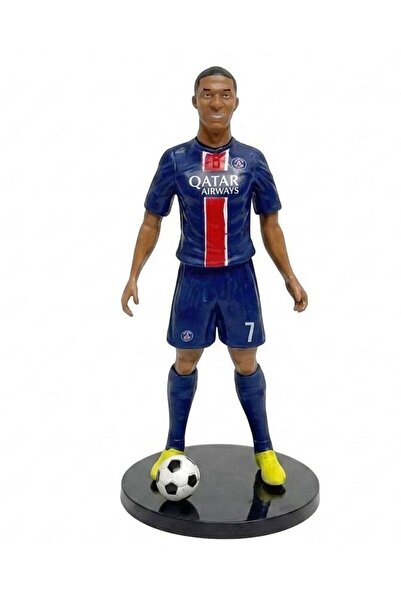 Generic Super Soccer Player Kylian Mbappe Figure, Football Classic No. 7 Remo...