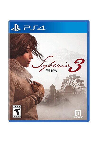 Sony Joc Syberia 3 PS4 PlayStation 4 (recondiționat)