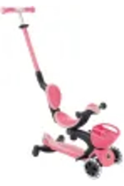 Globber Σκούτερ Go.Up Baby Lights 360 Κοραλλί Ροζ (844-210)