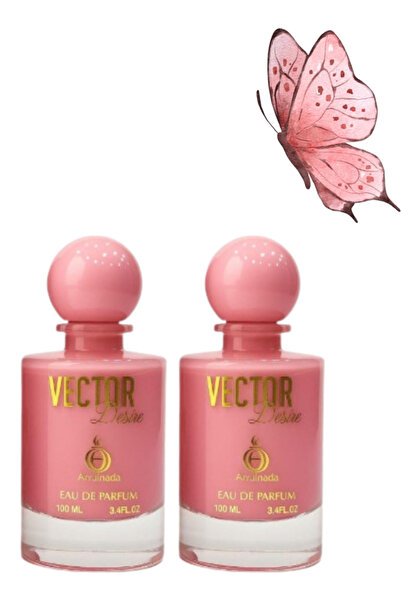 Arruinada قطعتان من عطر فيكتور ديزاير الوردي 100 مل