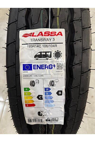 Lassa / 195R14C (TRANSWAY 3) 2026 YAZLIK (1 ADET FİYATIDIR. EN AZ 2 ADET VERİ...