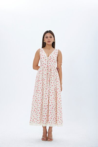 MY GRS Straped V-Neck Lilyum Dress