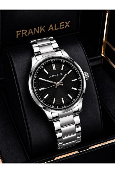 Frank Alex 2 Years Warranty Steel Cord 3 Atm Men's Wristwatch Fg.X7325.4
