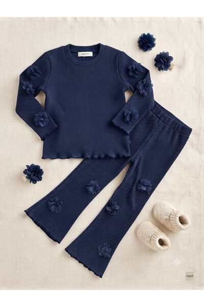 renkli diyar Girls' 2-Piece Set Long Sleeved Blouse and Spanish-Style Pants N...
