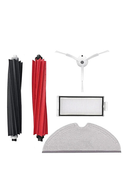 LİN GRUP Set de 5 piese de schimb compatibile cu aspiratorul robot Roborock Q...