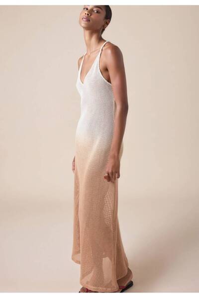 Calzedonia Long Mesh Dress Beach Dress Beach Pareo