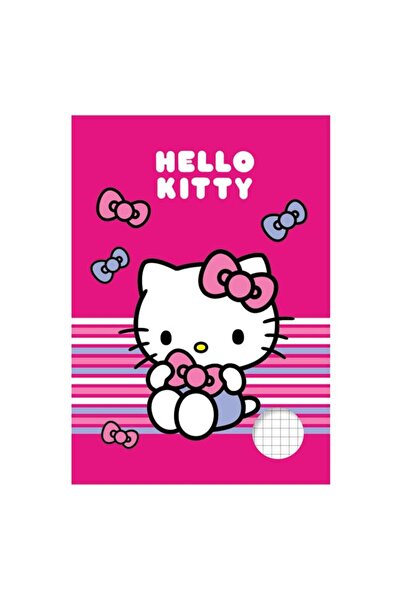 Jumbo Caiet de matematică A5, copertă fucsia, Hello Kitty - 40 de pagini