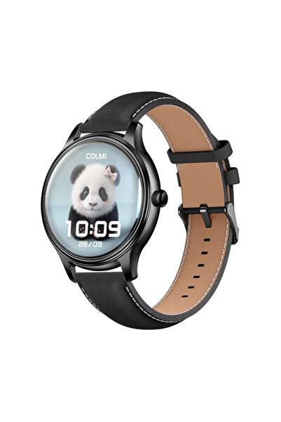COLMI Smartwatch L28 Pentru Android iOS Curea de designer din piele și silicon