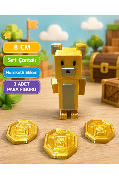 VRDCHLOE Super Bear Adventure Oynar Eklemli Tekli Figür Seti Özel Premium Ren...
