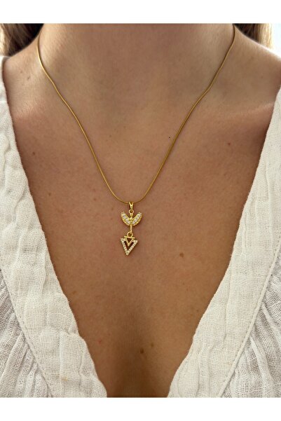 Pinery Jewels Minimal Design Stainless Steel Tarnish Resistant Women's Necklace