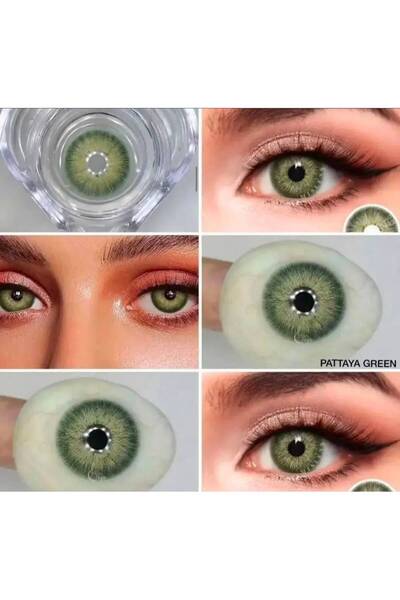 Satfinder pattaya GREEN BATMA YANMA YAPMAZ YUMUŞAK GÖZ LENSİ 12 AY KULLANIM S...