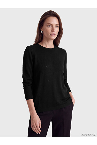 LC Waikiki Rmz Gi̇yi̇m Farkiyla Zero Roba Collar Stone Women's Knitwear Sweater