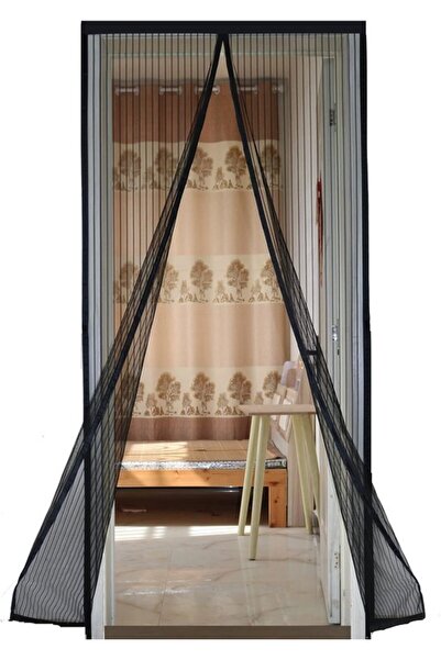 Morvena Picks Plasă magnetică anti-insecte pentru ușă cu velcro lat de 4 cm (...