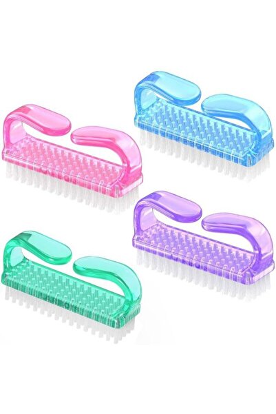 STARSTAR Five-piece nail brush set with handles, a tool kit for cleaning fing...
