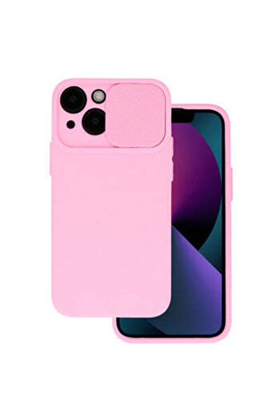 OEM Husă compatibilă cu iPhone 13 Pro Max, din silicon, Roz - roz deschis