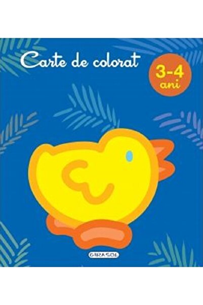 GIRASOL Carte de colorat 3-4 ani