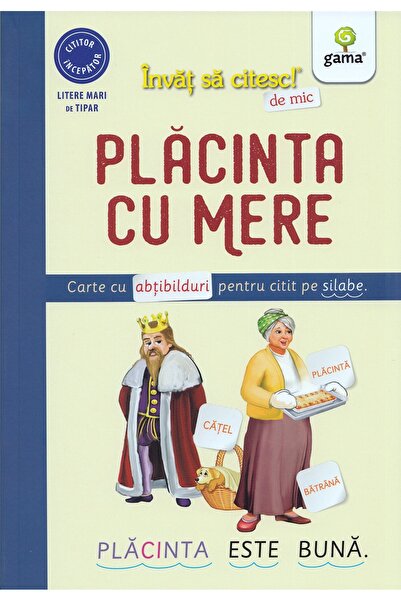 Gama Placinta cu mere. Invat sa citesc de mic