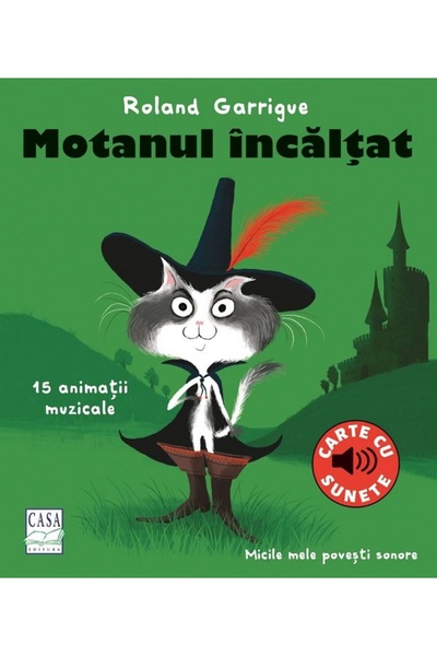 CASA Motanul incaltat. Carte cu sunete