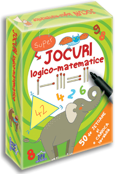 Didactica Publishing House Jocuri logico-matematice. 50 de jetoane - Philip K...