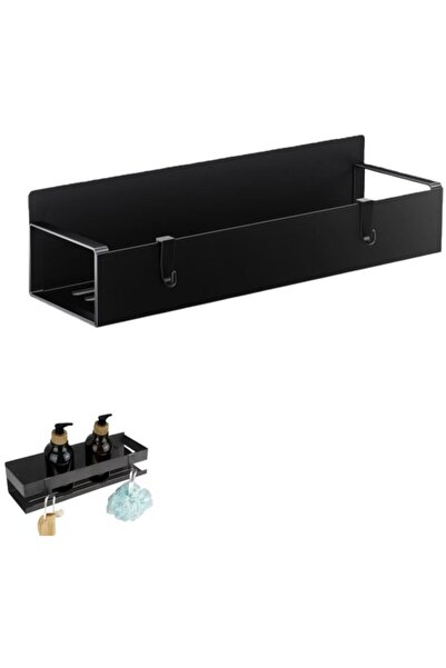 STARSTAR 1-Piece Magnetic Shelf, With 2 hooks, 270x85x81 mm, Flexible Refrige...
