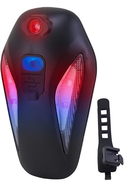STARSTAR Bicycle Taillight LED Rear Light Cycling Projector Adjustable Mode W...