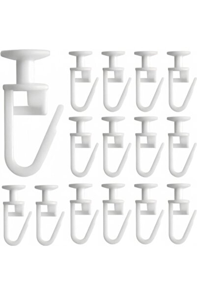 STARSTAR Curtain rollers - Curtain hooks - Hanging curtains - Silent and smoo...