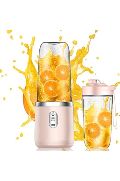STARSTAR Portable Mini Blender - USB Rechargeable Smoothie Maker with 6 Stain...
