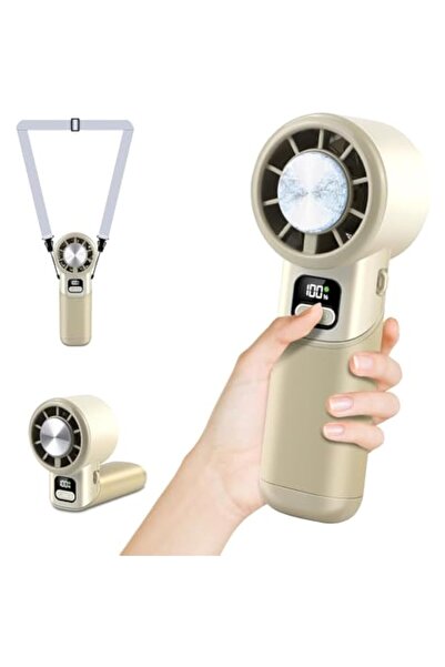 STARSTAR This high - speed portable handheld turbine fan features a cooling f...
