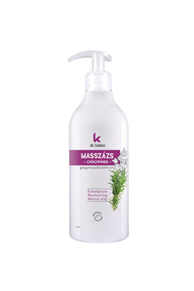 Dr. Kelen Crema cu Plante Medicinale pentru Masaj Dr. Kelen, 500 ml