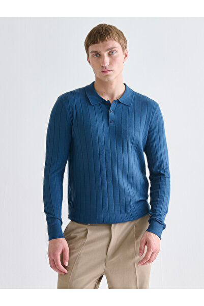 LC Waikiki Polo Neck Men's Knitwear Sweater