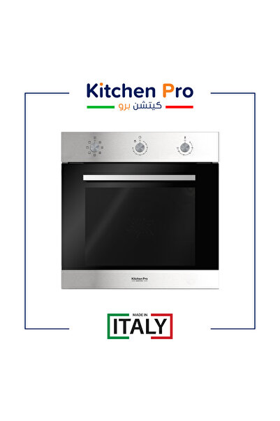 Dec Kitchenpro فرن Kitchen Pro بلت إن كهرباء 60 سم ستانلس ستيل، سعة 66 لتر، 7...