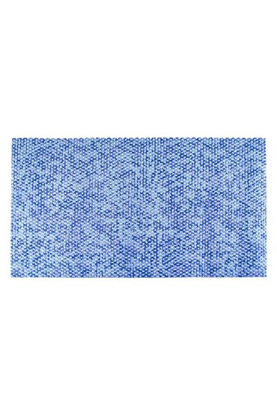 BAMI NETWORK Covoras baie antiderapant PVC albastru 70x39 cm