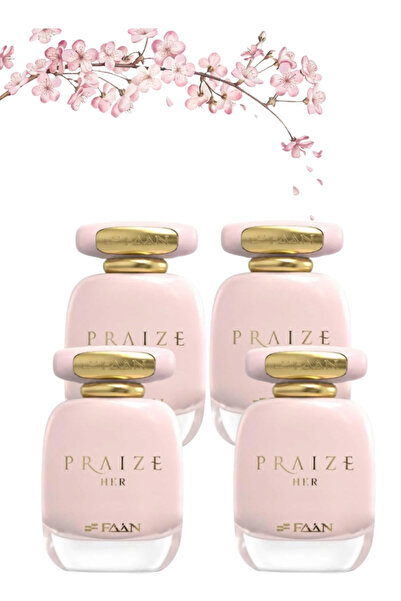 Faan 4 قطع من عطر Praize Her سعة 100 مل