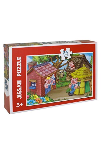 BAMI NETWORK Puzzle copii Cei 3 Purcelusi 24 piese 3+ ani