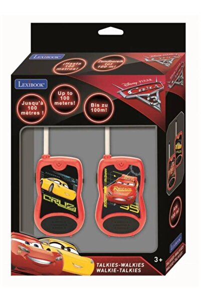 LEXIBOOK Disney Cars 3 Walkie Talkies (100m) (TW12DC)