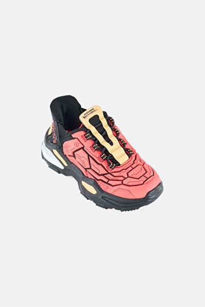 SKECHERS Toddlers Boy Bots-Orbitron Slip On Walking Shoes, Red