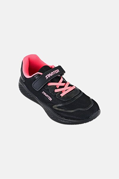 Starter Kids Girl Lifestyle Velcro Closure Outdoor Shoes, Black
